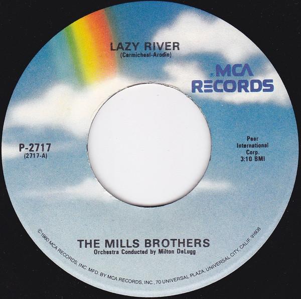 

7inch Record MILLS BROTHERS - Lazy River P2717 MCA Records US Jazz Used