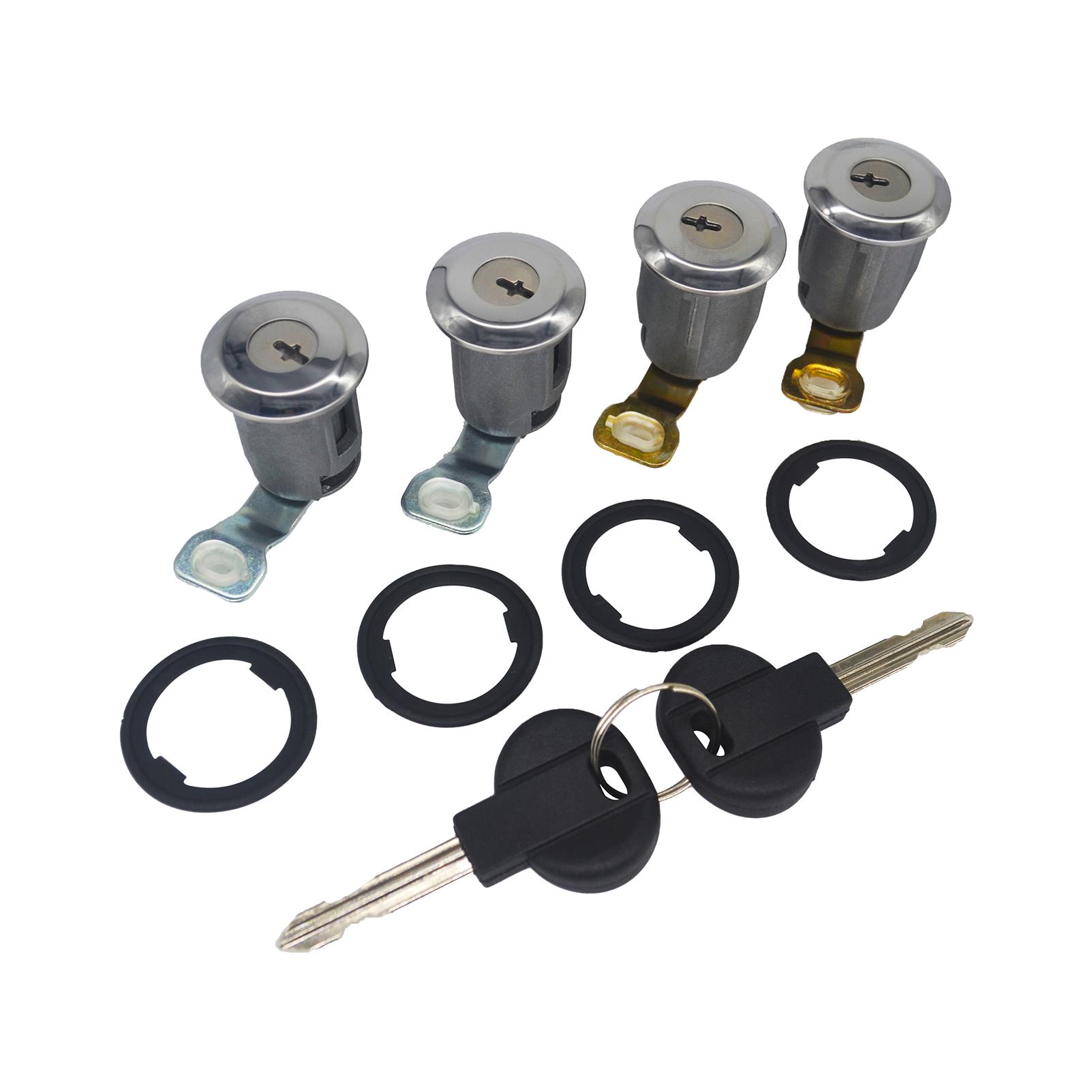 

Высококачественный набор из 2/3/4 дверных замков, 2 ключа, совместимый с 9170.G3 9170.CW 252522 для CITROEN Berlingo Xsara PEUGEOT