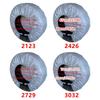 4PCS Silver Wheel Covers Shield Suitable For SUV Truck Campers Vehicles 21-32 Inch Tires Waterproof UV Resistant Design
