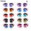 Doll Educational Toys Cartoon Eyes Stickers Clay Decals Face Organ Paster Love Cute Sticker