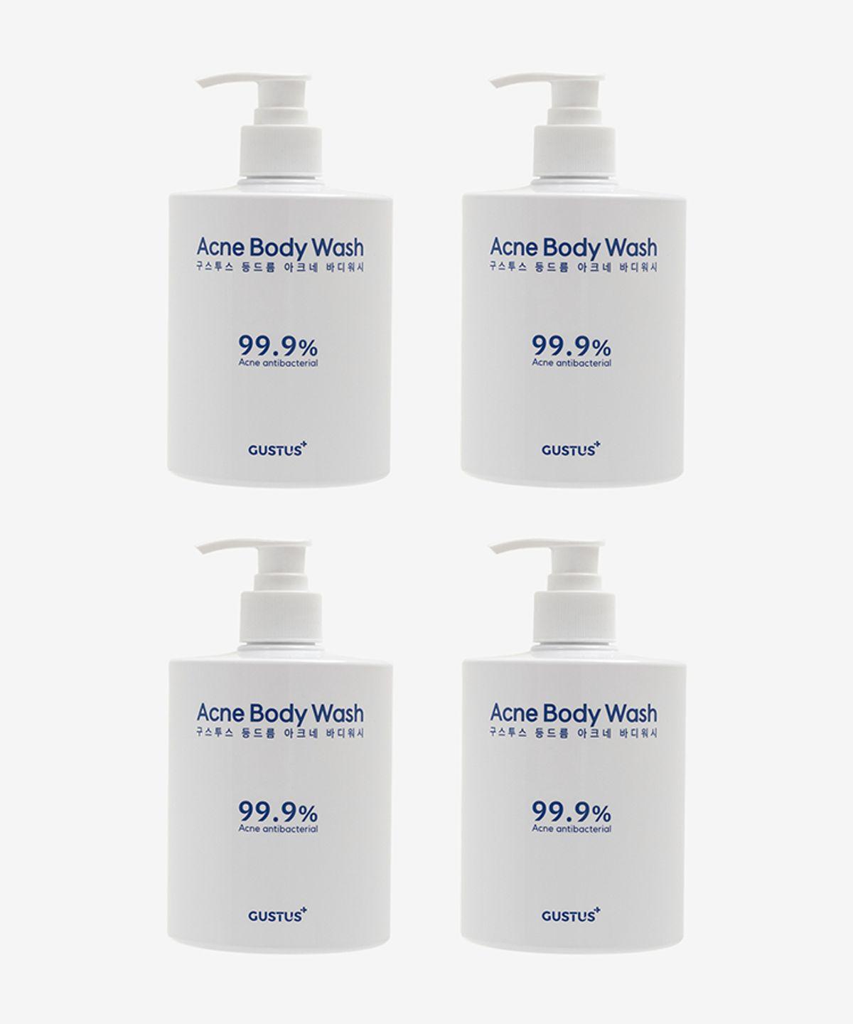 Back Acne Body Wash 500ml (4 pieces)