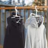 2Pcs Plastic High-neck Sweater Hanger Windproof Clothes Hangers Practical Closet Organizer  for Home