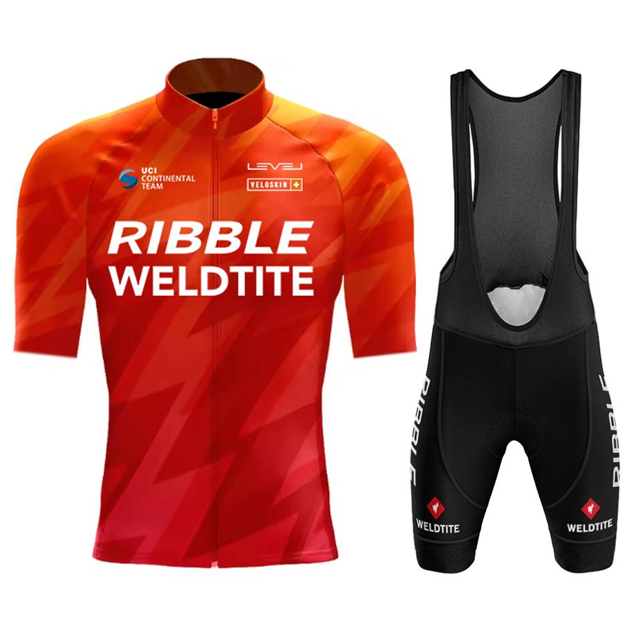 2026 Summer Breathable Cycling Suit Set Men's  Short Sleeve Racing Sport Suit Mtb Bicycle Cycling Clothing Mallot Ciclismo Hombre