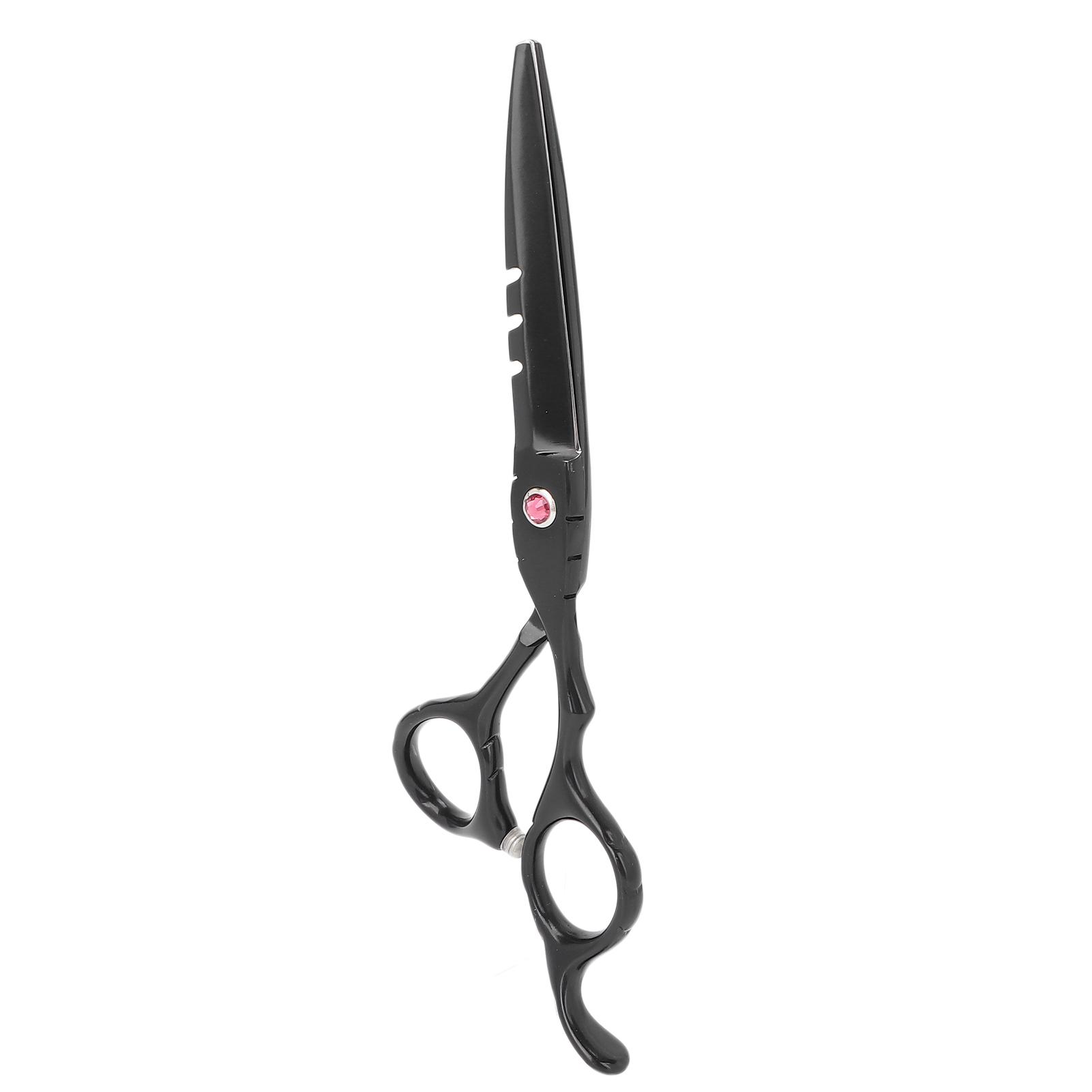 

6-дюймовые ножницы из нержавеющей стали, парикмахерские ножницы для стрижки бороды и волос, машинки для стрижки для дома и салона чёрный