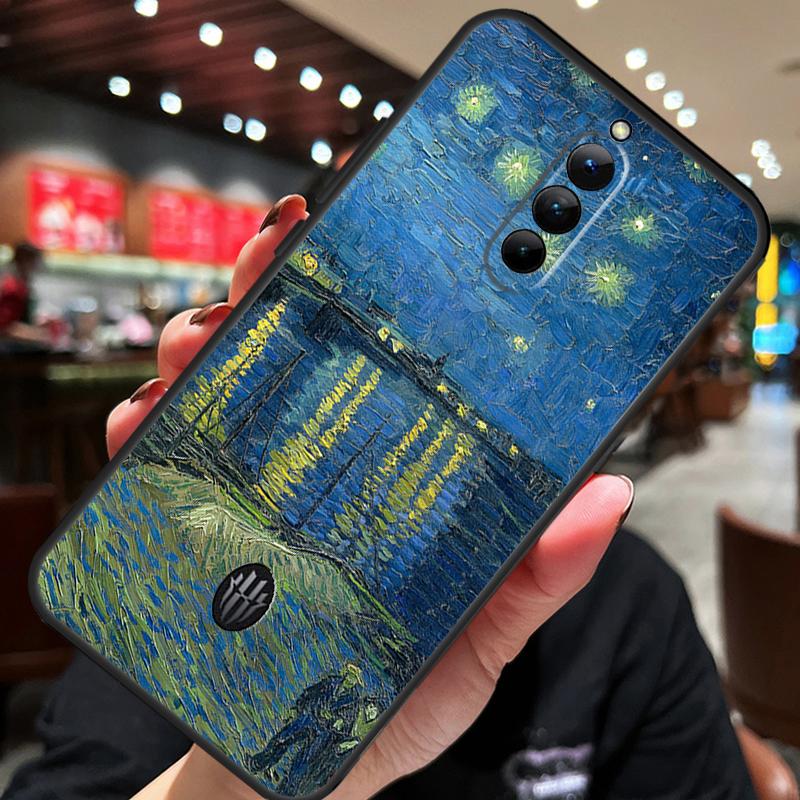 Van Gogh Oil Painting Case For ZTE Nubia Red Magic 10S 10 8 9 8S 9S 11 Pro Plus 5G 6R 6 7 6S 7S Pro 10 Air Cover