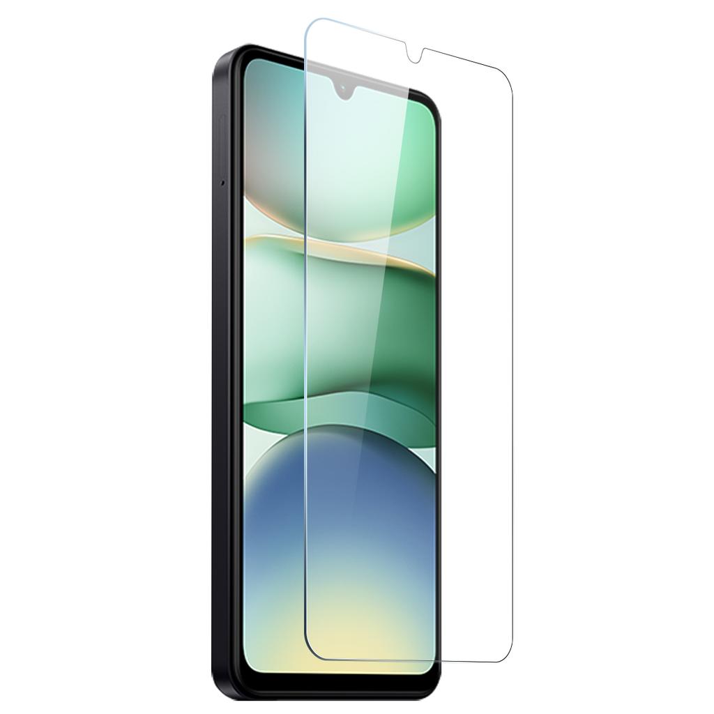 NORTHJO For Xiaomi Redmi A5 4G (171.7mm)/Poco C71 4G Clear Case Soft TPU Phone Cover with Tempered Glass Screen Protector