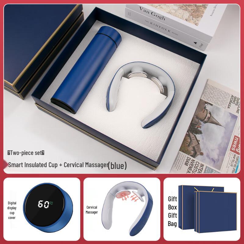 Shengbei Insulated Mug & Neck Massager Gift Set
