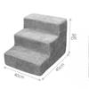 Pet Dog Stairs Non Slip Foam Steps for Small Dogs To Climb Bed Soft Cushioned Pet Ramp Dog Ramp for Bed Ramp for Dog