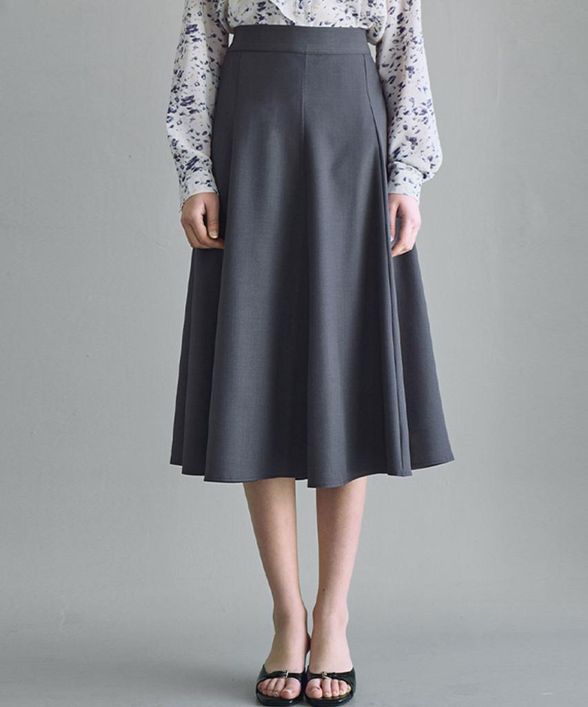 LUSIDA Abella Flare Long Skirt
