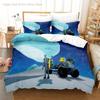 Astroneer Bedding Set Single Twin Full Queen King Size Bed Set Aldult Boys Bedroom Duvetcover Sets 3D Print Game Bed Sheet Set
