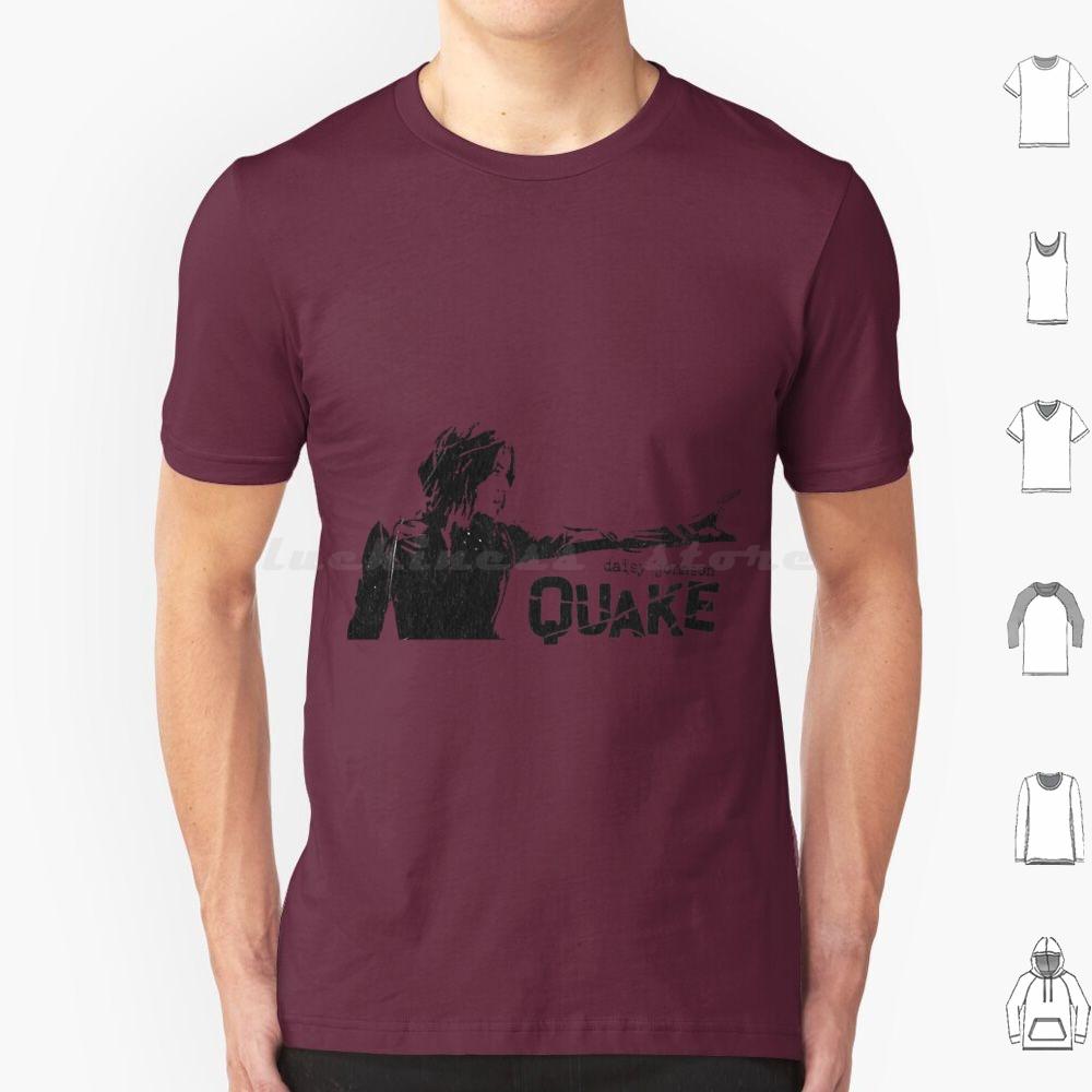 Quake T Shirt Big Size 100 Cotton Agents Of Shield Shield Aos Fitzsimmons Daisy Johnson S H I E L D Simmons Leo Fitz Coulson