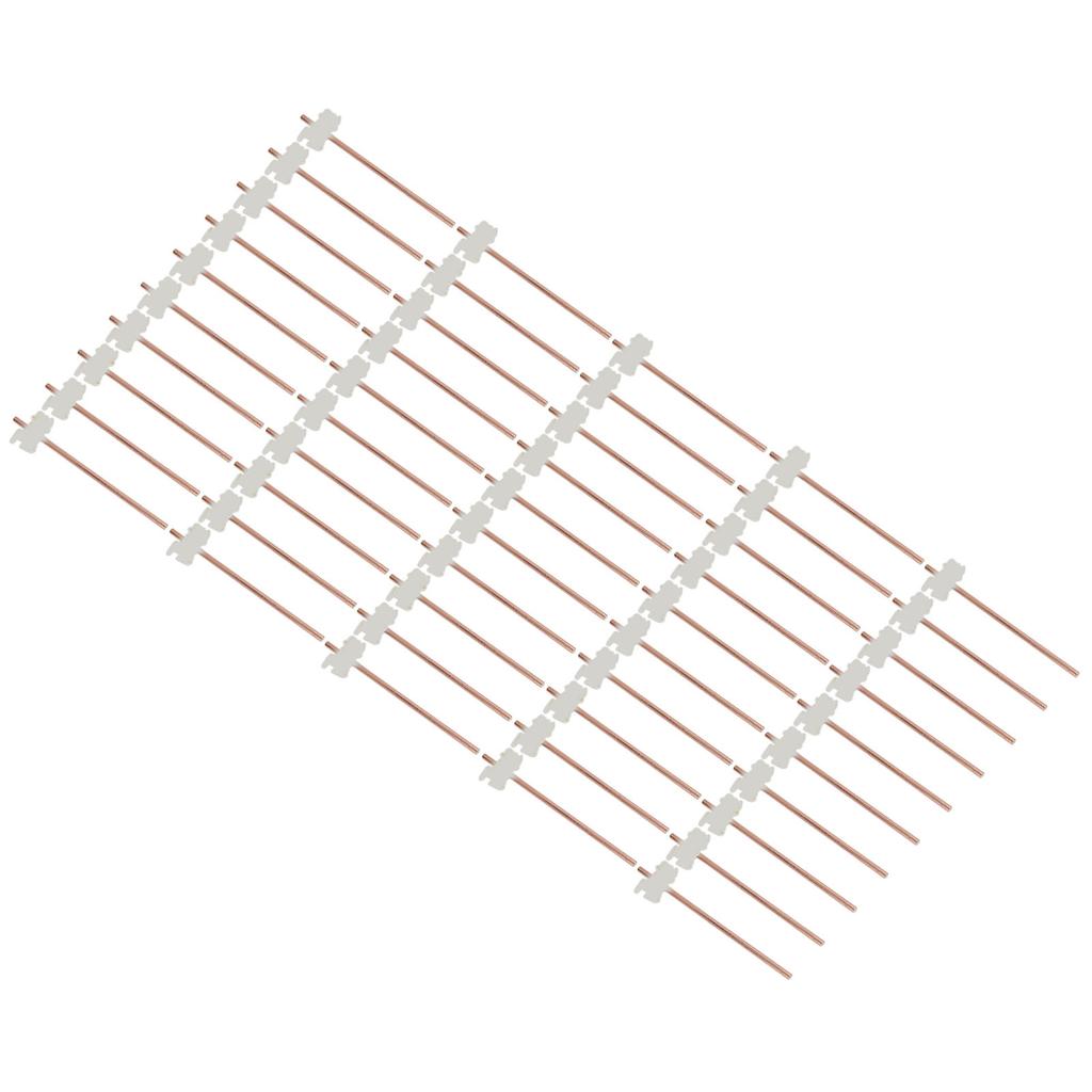 50Pcs Rose Gold Straws Rose Gold Durable Nontoxic Paper Elegant Design Gold Paper Straws with Cards Stickers