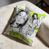 Trendy KKoga Mitsukied Cushion Cover Soft Decorative Pillow Case Suitable for Bedroom Sofa Car Travel Use