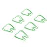 100pcs Paper Clips with Storage Box Skid Resistance Exquisite Cute Paper Clips for Office School