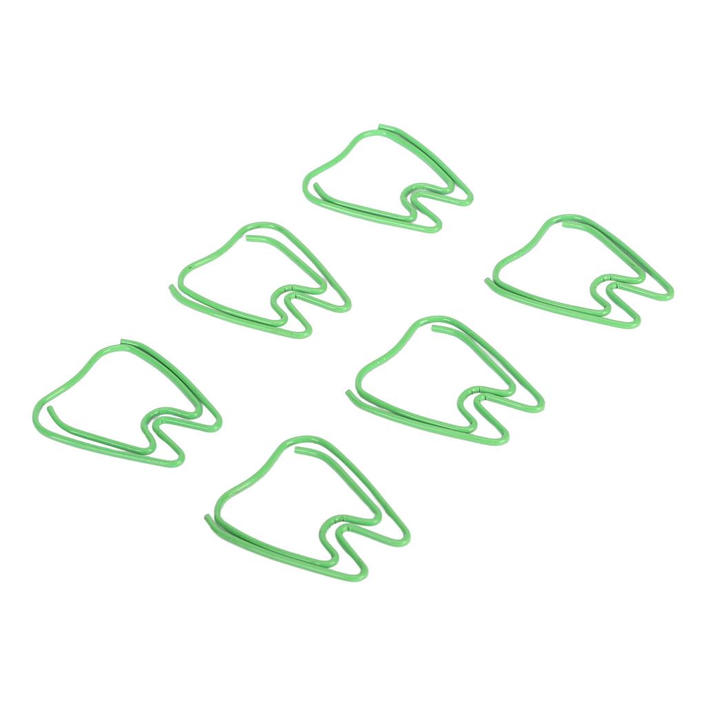 100pcs Paper Clips with Storage Box Skid Resistance Exquisite Cute Paper Clips for Office School