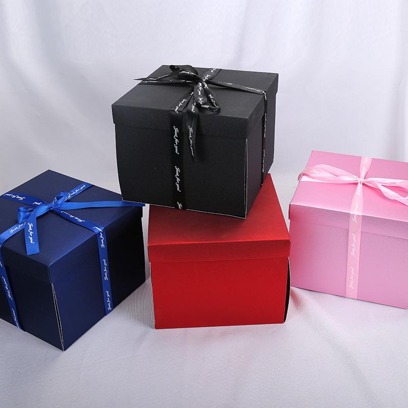 DIY Handmade Exploding Photo Album Gift Box for Birthdays and Festivals