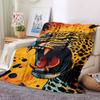 1PC Leopard Print Blanket, Throw For Sofa, Bed, Travel, Printing Blanket With Soft And Warm Fabric Yy250918146