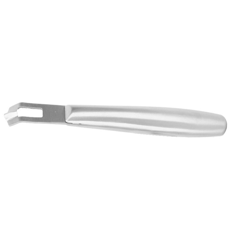Lemon Zest Peeler Tool Zester For Cocktails Stainless Steel Multifunctional Kitchen Gadget Silver