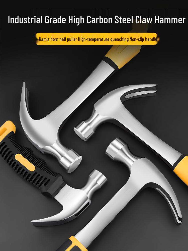 Mini Claw & Mallet Hammer Set for Woodworking and Household Use