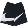 Colorblock Large Logo Print Elastic Waist Casual Shorts Men Bottoms Black DQ1169-010