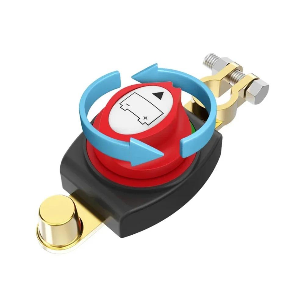 Universal 12V-24V Car Battery Disconnect Switch Manual Circuit Breaker Anti-Power Off Leakage Protector Universal Auto Parts