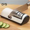 Elektrický ořezávátko nožů dobíjecí 2stupňový bezpečnostní design ořezávátko nůžek do kuchyně Rychlý a účinný nástroj na broušení čepelí