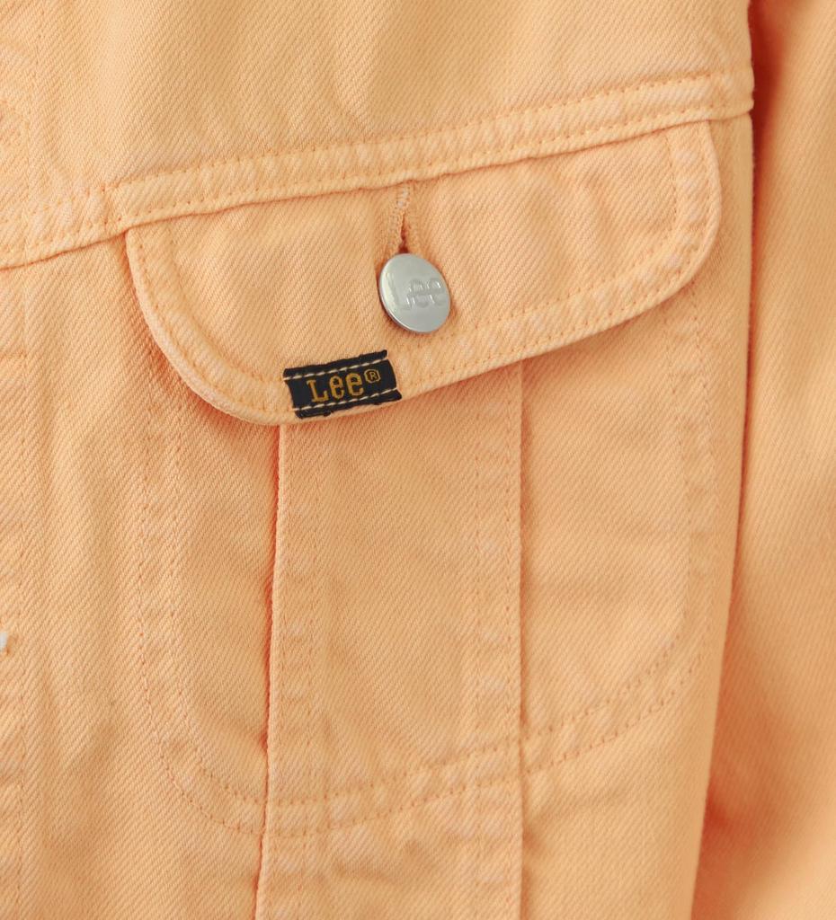Lee STANDARD WARDROBE Denim Size M Jacket, Spring/Summer, Women's, Orange,