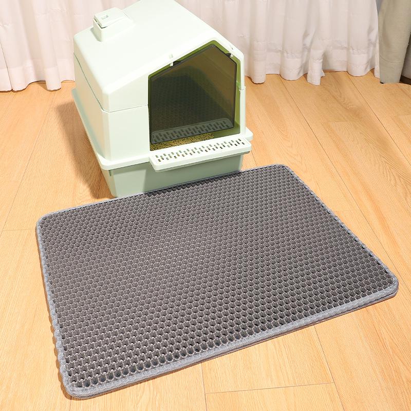 

Очень большой двухслойный коврик для кошачьего туалета с защитой от брызг - герметичный и с защитой от песка 30x30 cm