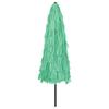 Green Sun Umbrella with Steel Pole 324 X 324 X 247 Cm