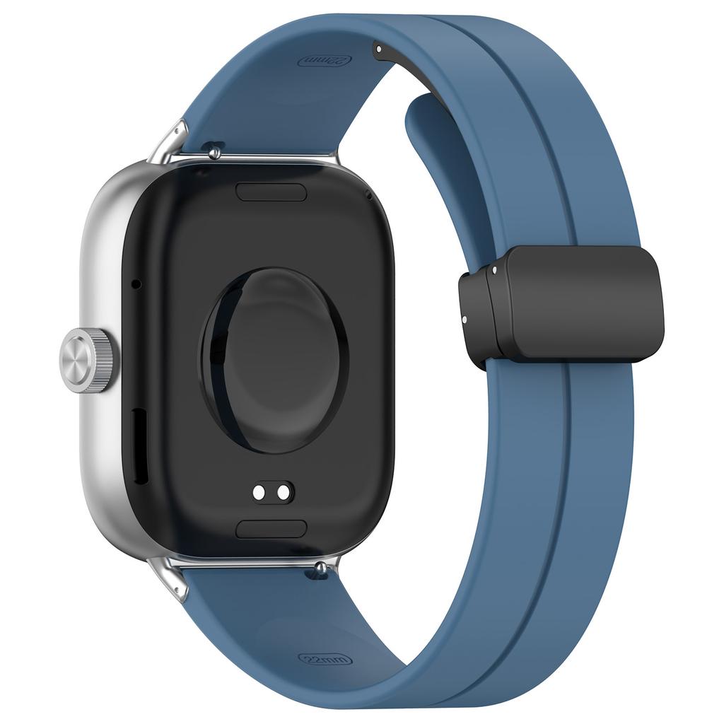 For Xiaomi Redmi Watch 4/Smart Band 9 Pro/8 Pro Silicone Strap Replacement Wrist Band with Folding Buckle