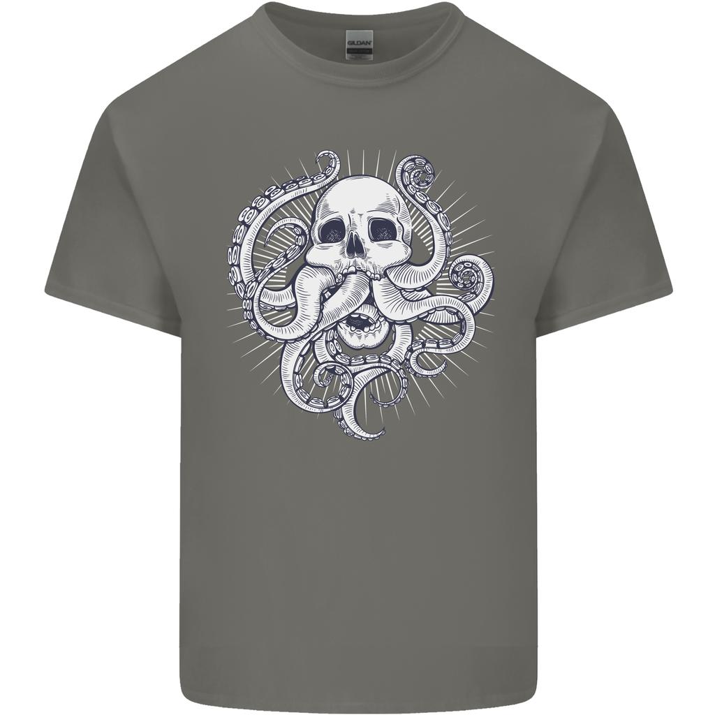 Cthulhu Skull Unisexs Light Cotton TShirt