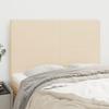 VidaXL Headboards 4 Pcs Cream 72x5x78-88 Cm Fabric 3116055