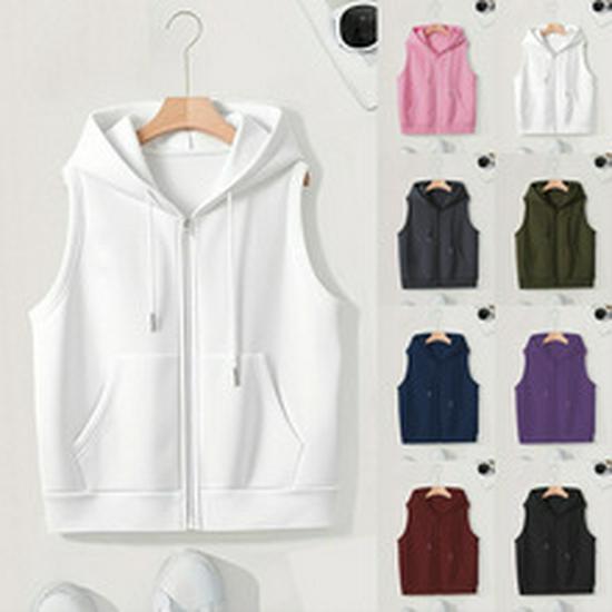 Veste à capuche mi-longue grande taille 2025 avec doublure en velours - Style européen et américain Automne/Hiver