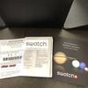 Used Brand New and Unused Swatch  Omega Mission To the Moon Swatch Omega