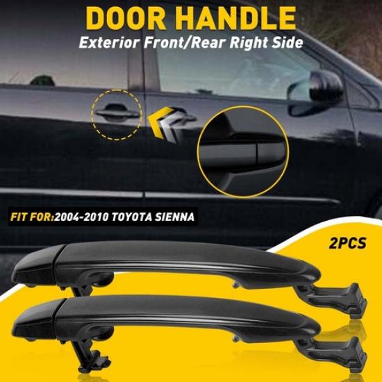 For 04-10 Toyota Sienna Outside Exterior Sliding Door Handle Left Or Right Rear