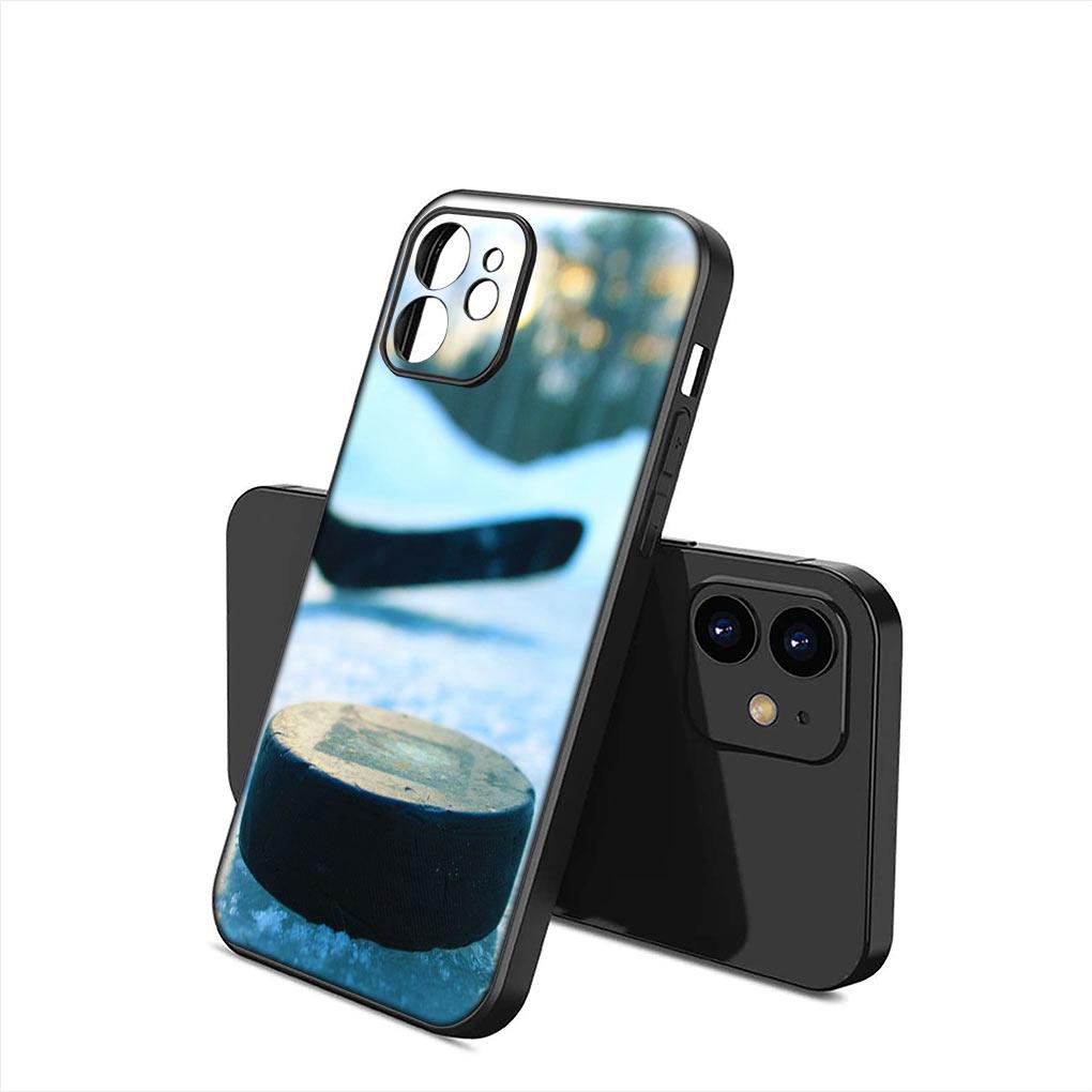 Ice Hockey Cover Phone Case for Apple iPhone 15 14 Plus 13 12 Mini Pro Max XR + 13Pro 14+ 15+ Funda Soft Casing