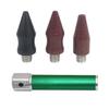 Aluminum Pit Knocking Pen with 3 Interchangeable Tips Car Dent Traceless Tap Down Pen Car Dent Repair Leveling Pen
