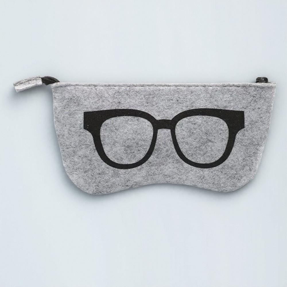 Felt Eyeglasses Case Protective Storage Bag for Sunglasses Men Women Soft Glasses Pouch Accessories Eyewear Holder Cover