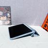 Cartoon Style Tri-Fold Case for iPad/iPad Pro 2021 - Old Dog Cat Design