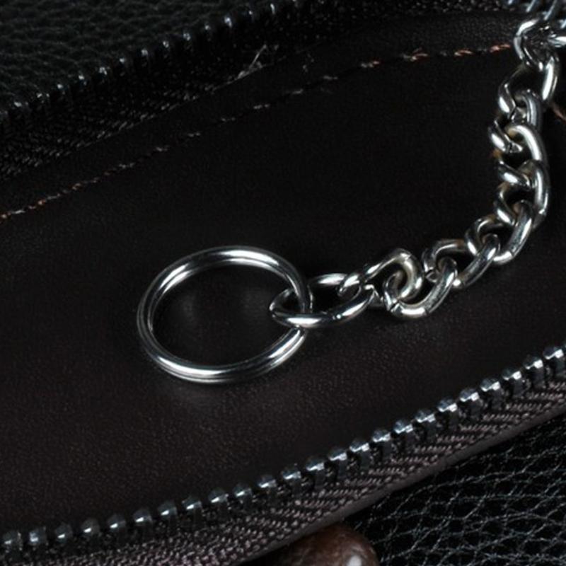 Multifunctional Keychain Wallet For Car Key Make Of Soft PU Leather Prevents Scratches On Key Fob Key Bag Organizer