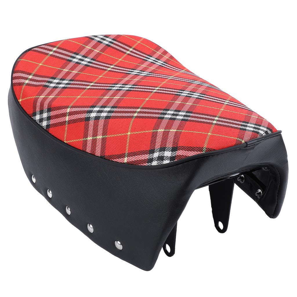Motorcycle Seat Anti Slip Pu Leather Motorcycle Cushion Seat with Fixed Bracket for Z50 Z50J Z50R Monkey Mini Trail Bike