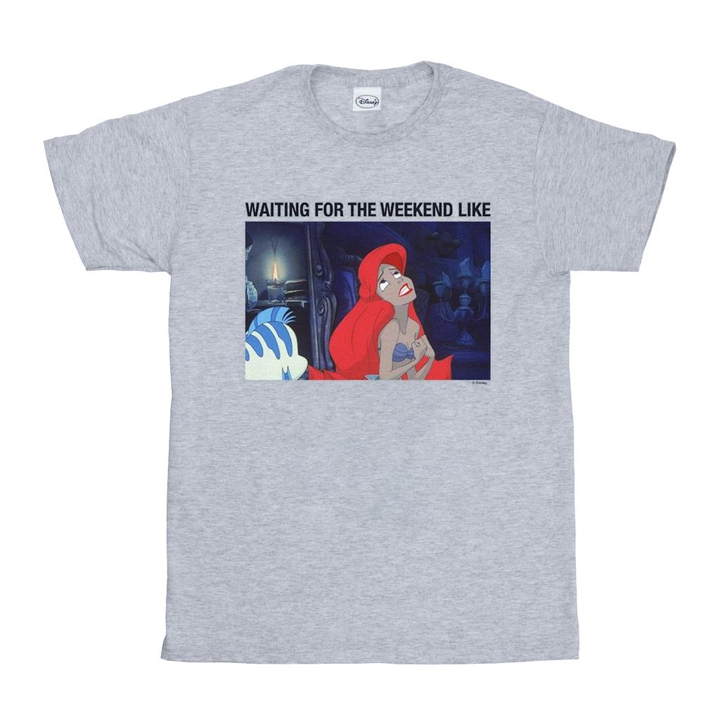 Disney Boys The Little Mermaid Waiting For The Weekend T-Shirt