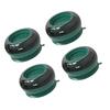 4Pcs PS, PP Universal Washing Machine Refrigerator Base Stand  Floor Protection During Laundry Work