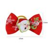 Hand-made Boutique Pet Rubber Band Elastic Dogs Cats Dog Grooming Bows Hair Clips Dog Hair Bows Dog Hair Accessories