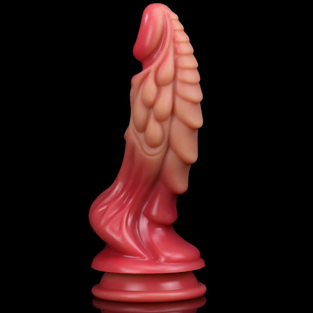 Supersize Stimulation Simulation Gradient Silicone Dildo Female Use Abnormity Simulation Phallus Female Sex Toys Masturbator