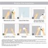 Frosted Window Film Privacy Sun Blocker Blinds Style 60x200cm Heat Insulation Sticker