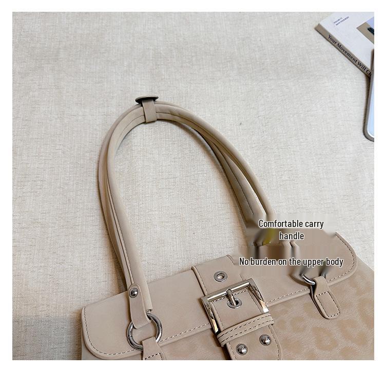 Chic Rivet Underarm Bag for Women - Summer 2026 High-End, Versatile Single Shoulder Design
