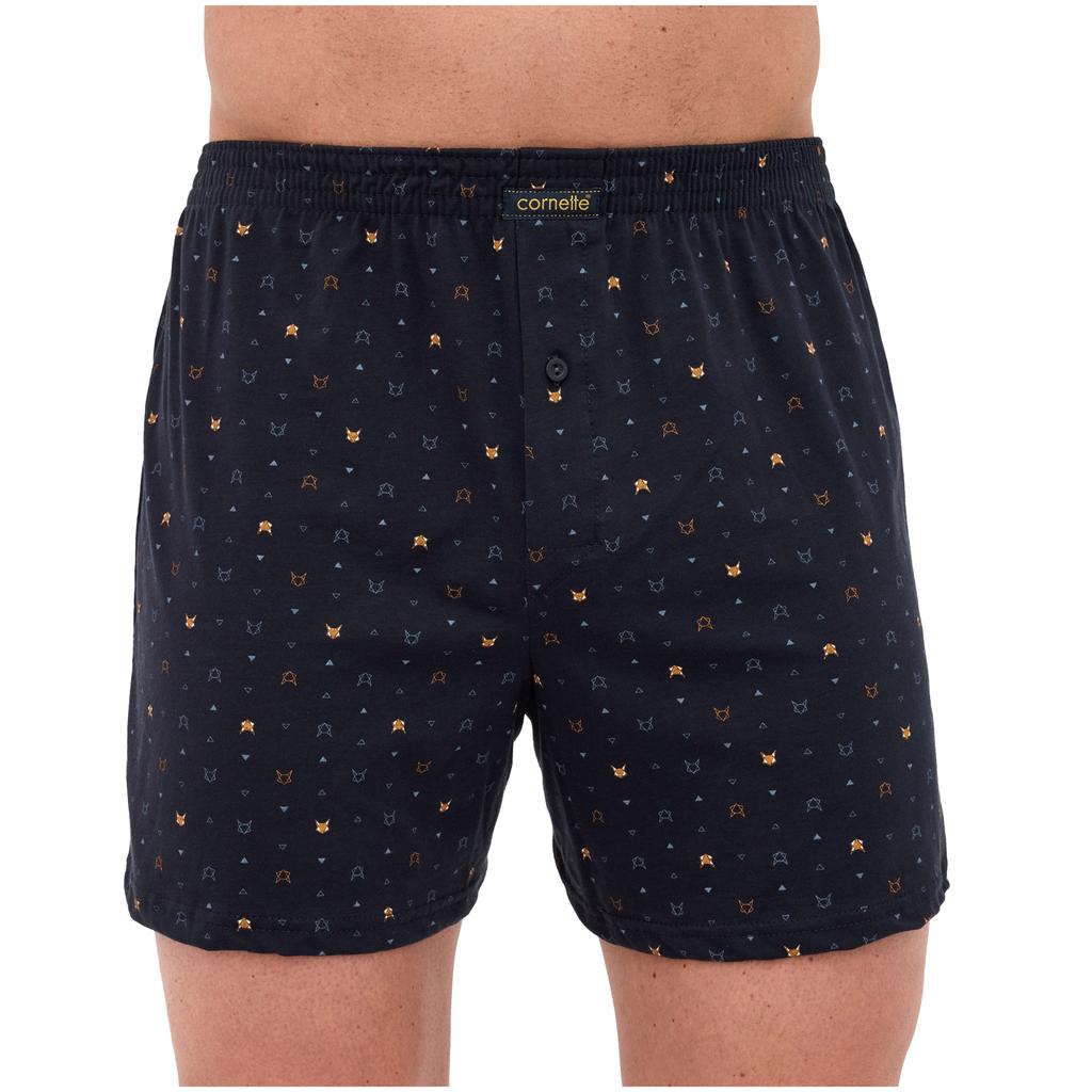 Boxer Shorts Cornette, Loose, Cotton, Bm002, Comfort, 3 Pieces