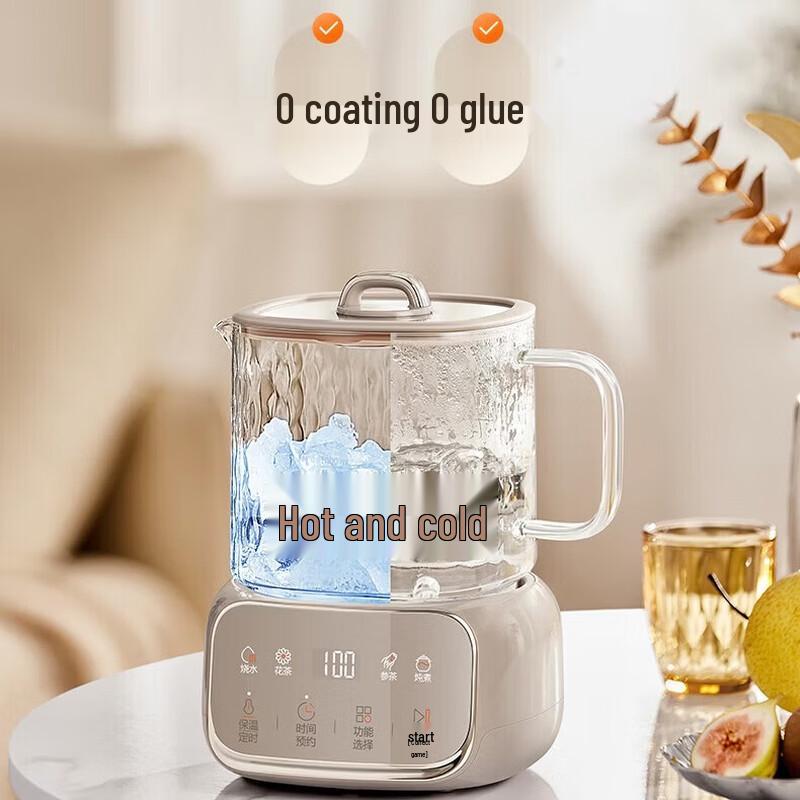 SUPOR 1L Full Glass Health & Tea Kettle
