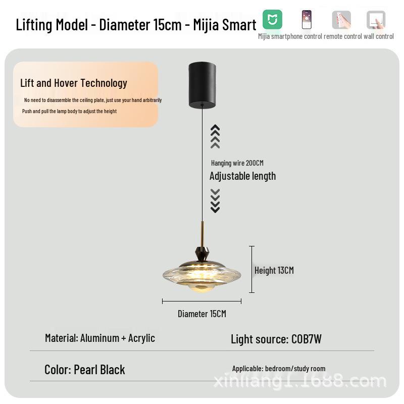 Modern Minimalist Eye-Protecting Pendant Light for Entrances, Restaurants, and Bedrooms
